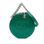 Chanel Patent Round As Earth Satchel