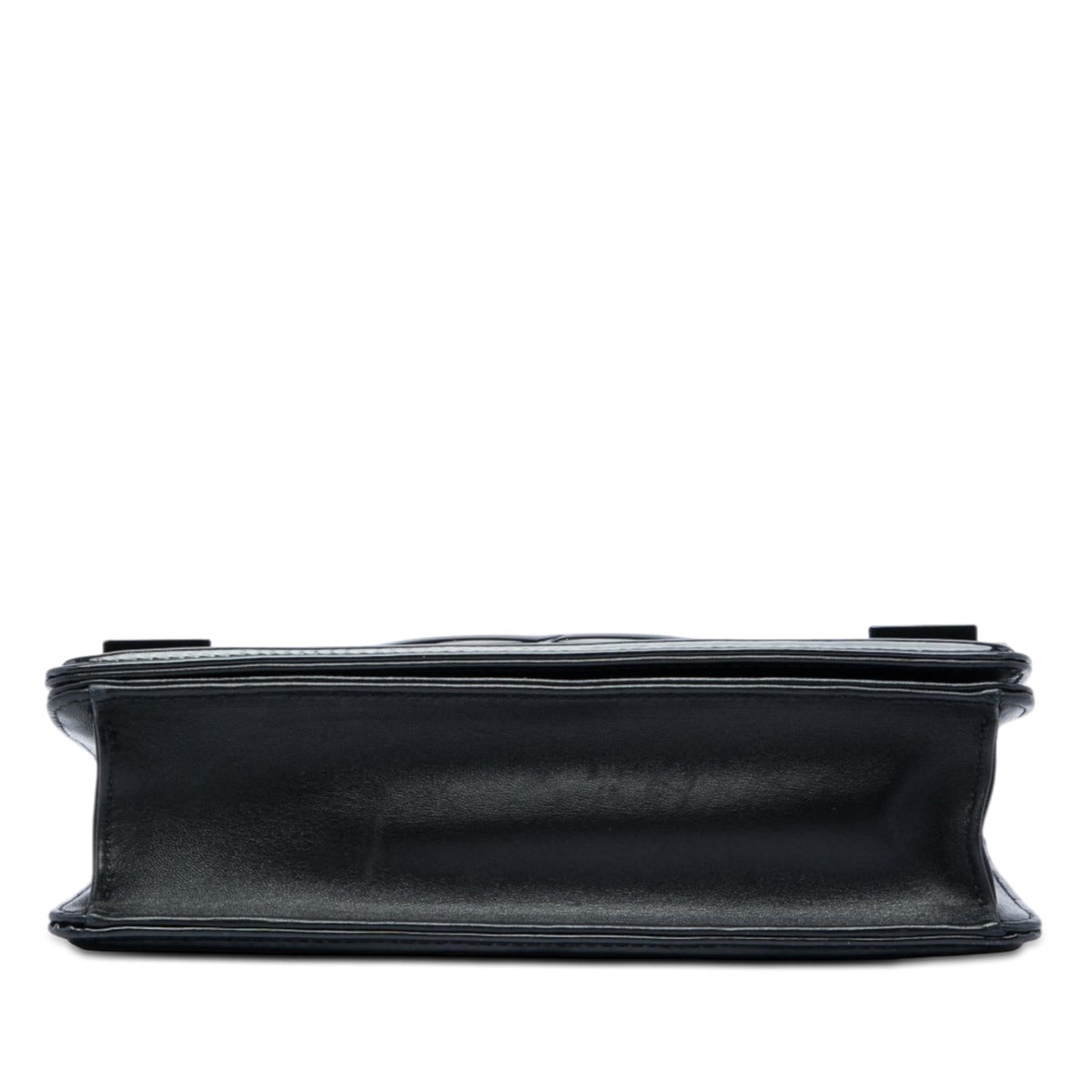 Chanel Patent and Acrylic Striped Boy Brick Horizontal Flap