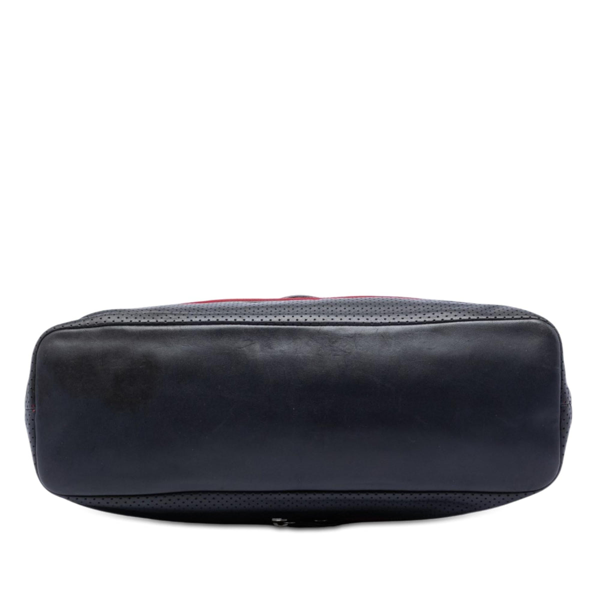 Chanel Perforated Calfskin Expandable Shoulder Bag