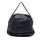 Chanel Perforated Lambskin Baseball Spirit Ligne Hobo