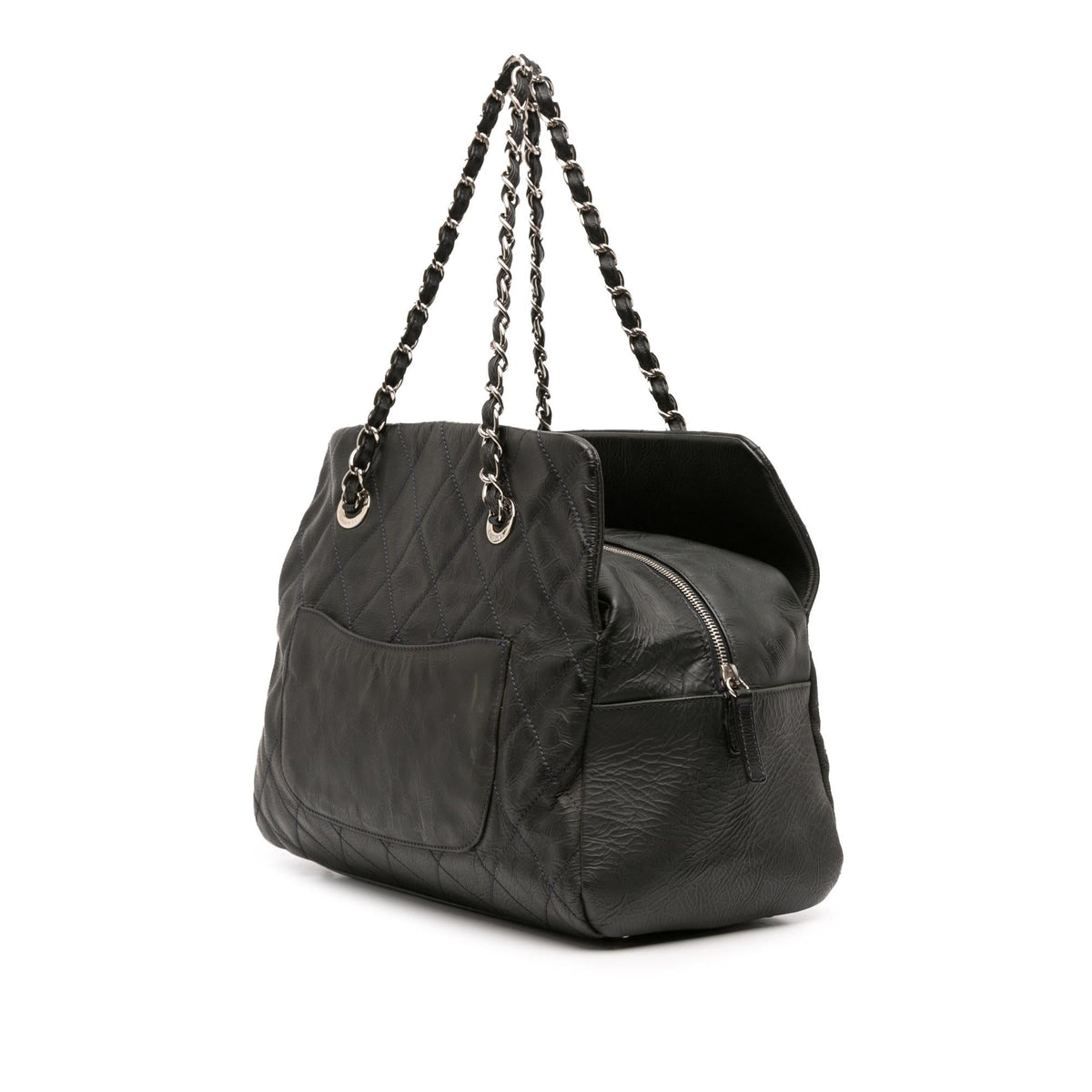 Chanel Petite Crinkled Calfskin Timeless Tote