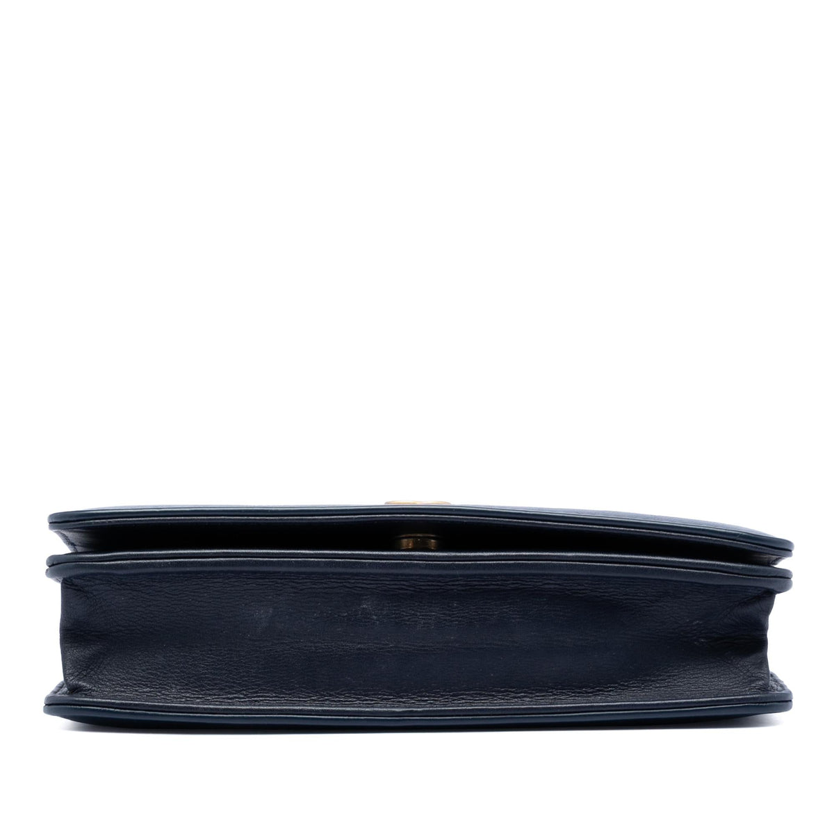 Chanel Printed Denim and Calfskin Gabrielle Wallet On Chain
