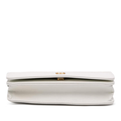 Chanel Quilted Aged Calfskin Gabrielle Wallet On Chain
