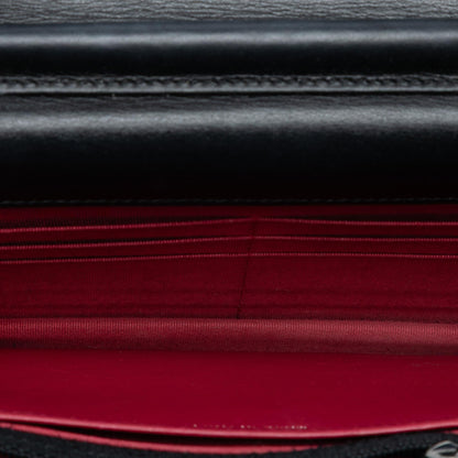 Chanel Quilted Aged Calfskin Gabrielle Wallet On Chain