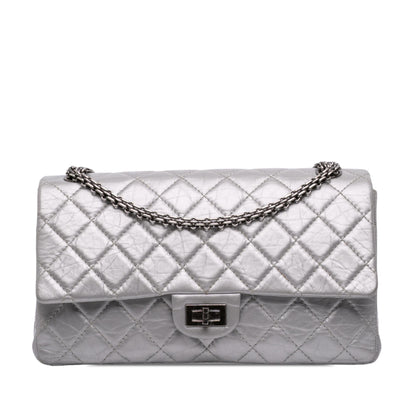 Chanel Quilted Aged Calfskin Reissue 2.55 Double Compartment Single Flap 226