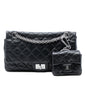Chanel Quilted Aged Calfskin Reissue 2.55 Double Flap 225 with Mini Pouch