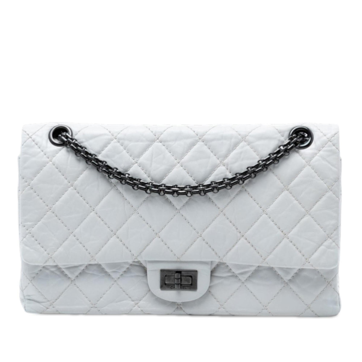Chanel Quilted Aged Calfskin Reissue 2.55 Double Flap 225
