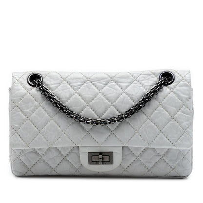 Chanel Quilted Aged Calfskin Reissue 2.55 Double Flap 225