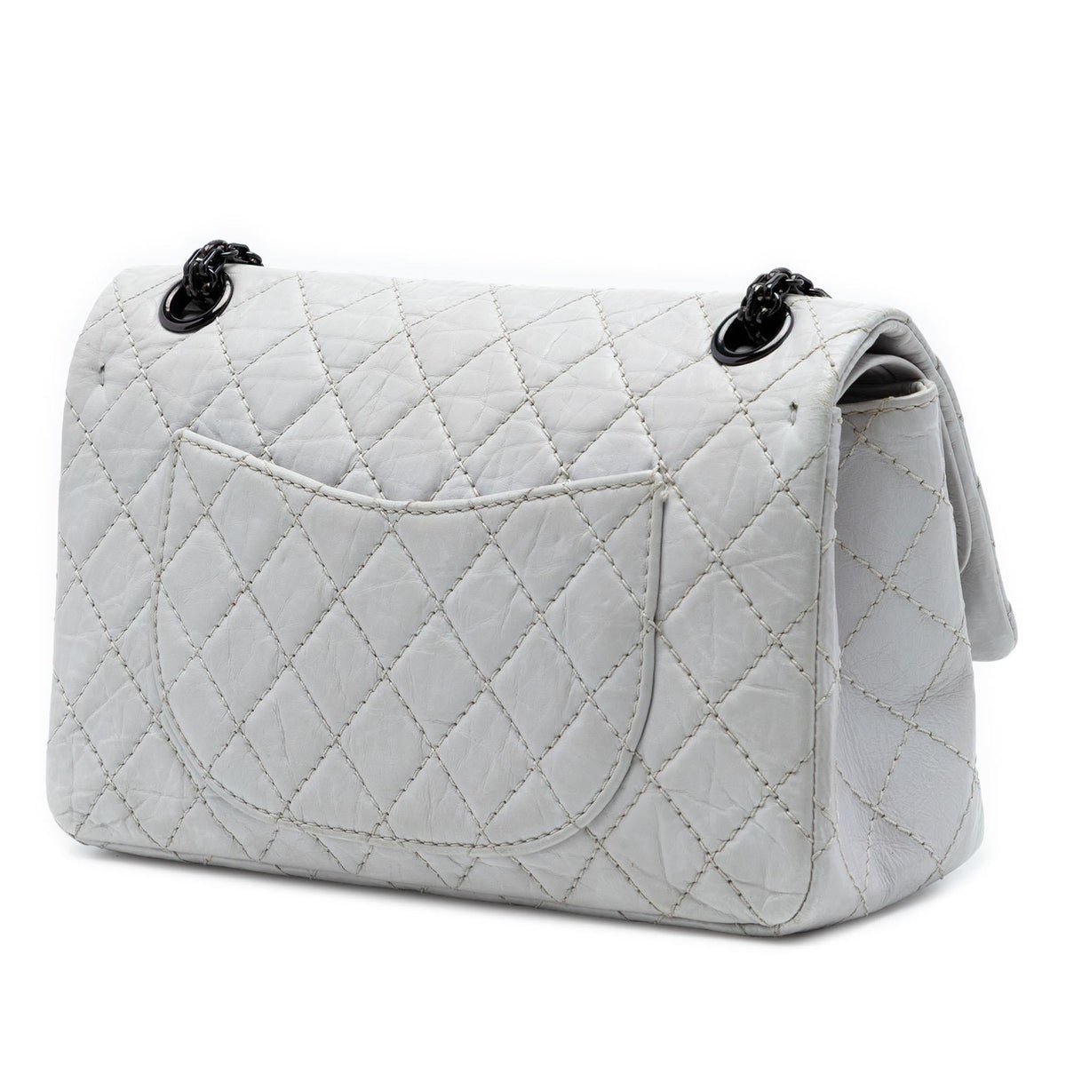 Chanel Quilted Aged Calfskin Reissue 2.55 Double Flap 225