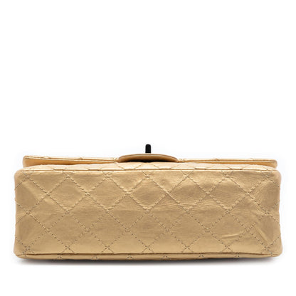 Chanel Quilted Aged Calfskin Reissue 2.55 Double Flap 225