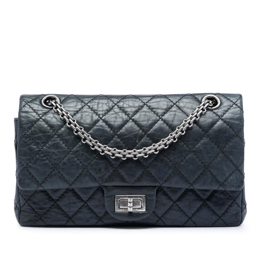 Chanel Quilted Aged Calfskin Reissue 2.55 Double Flap 225