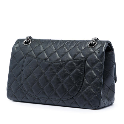 Chanel Quilted Aged Calfskin Reissue 2.55 Double Flap 225