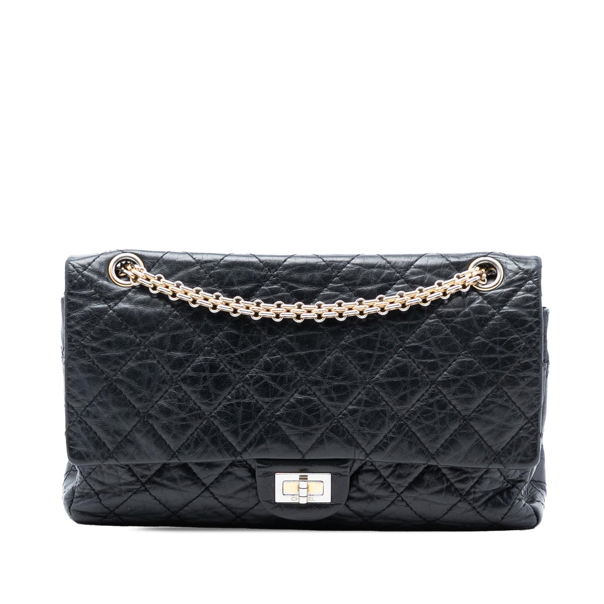 Chanel Quilted Aged Calfskin Reissue 2.55 Double Flap 226
