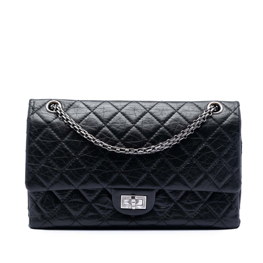 Chanel Quilted Aged Calfskin Reissue 2.55 Double Flap 226