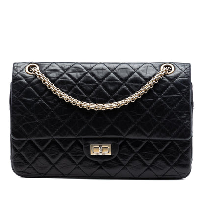 Chanel Quilted Aged Calfskin Reissue 2.55 Double Flap 226