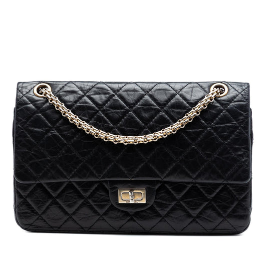 Chanel Quilted Aged Calfskin Reissue 2.55 Double Flap 226
