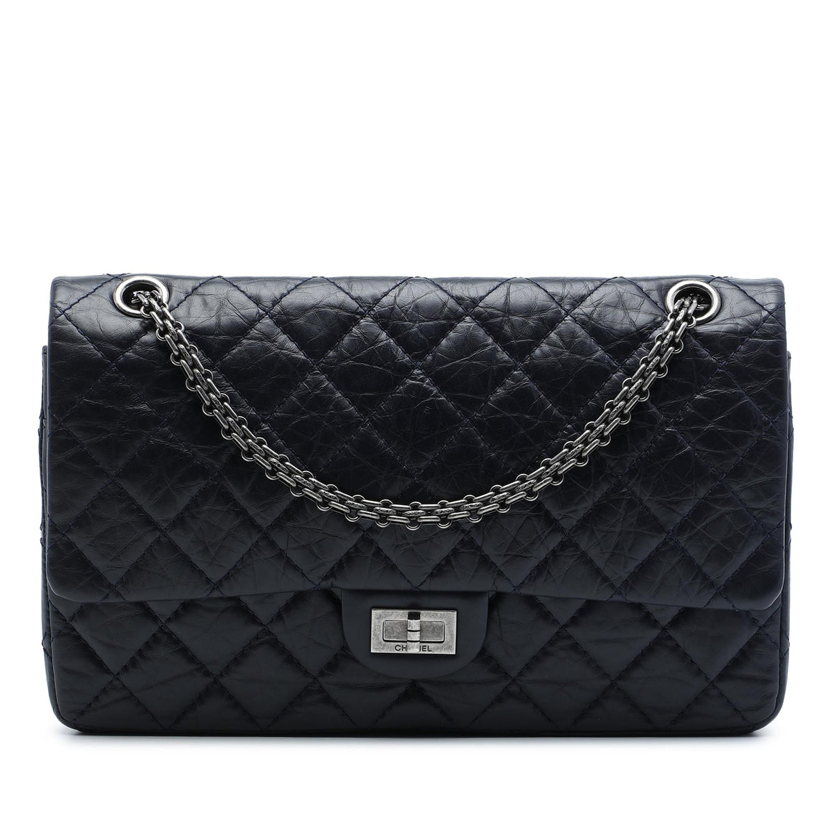 Chanel Quilted Aged Calfskin Reissue 2.55 Double Flap 226