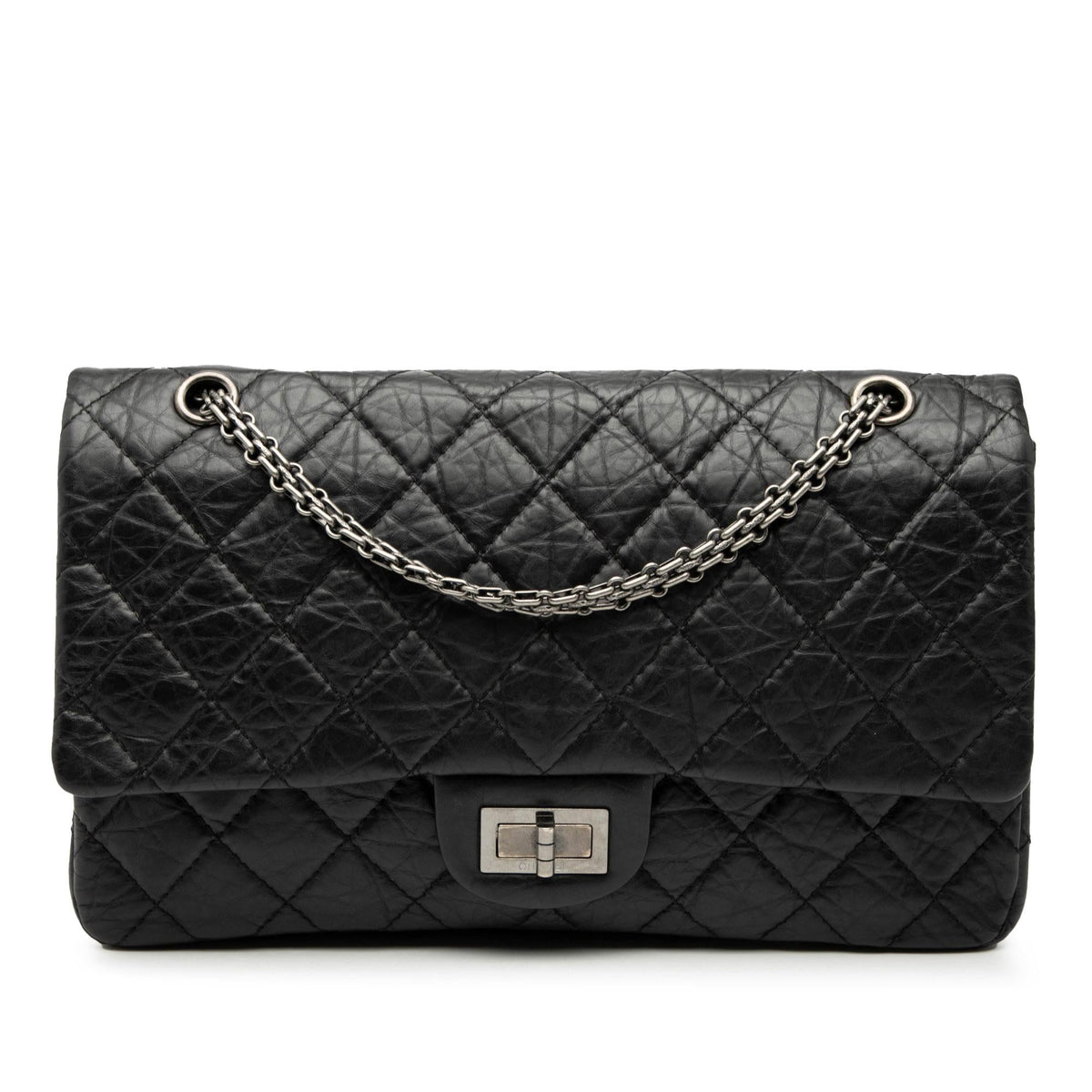 Chanel Quilted Aged Calfskin Reissue 2.55 Double Flap 227