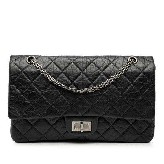 Chanel Quilted Aged Calfskin Reissue 2.55 Double Flap 227