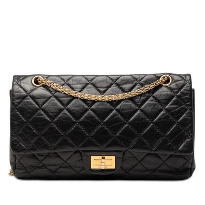 Chanel Quilted Aged Calfskin Reissue 2.55 Double Flap 227