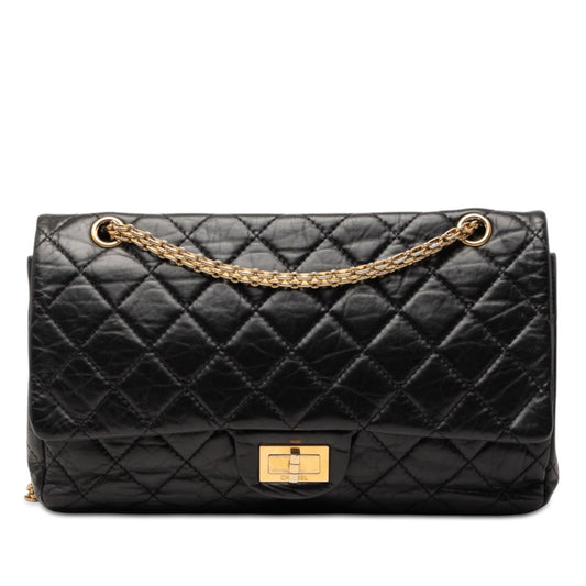 Chanel Quilted Aged Calfskin Reissue 2.55 Double Flap 227