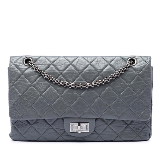 Chanel Quilted Aged Calfskin Reissue 2.55 Double Flap 227