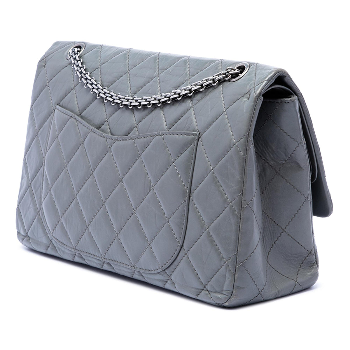 Chanel Quilted Aged Calfskin Reissue 2.55 Double Flap 227