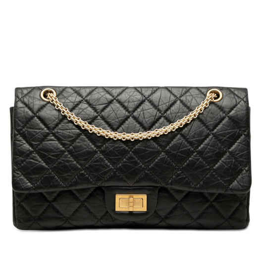 Chanel Quilted Aged Calfskin Reissue 2.55 Double Flap 227