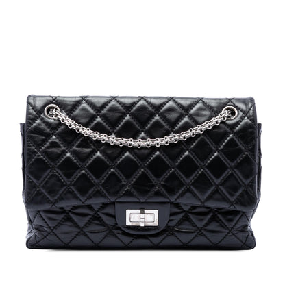 Chanel Quilted Aged Calfskin Reissue 2.55 Double Flap 227