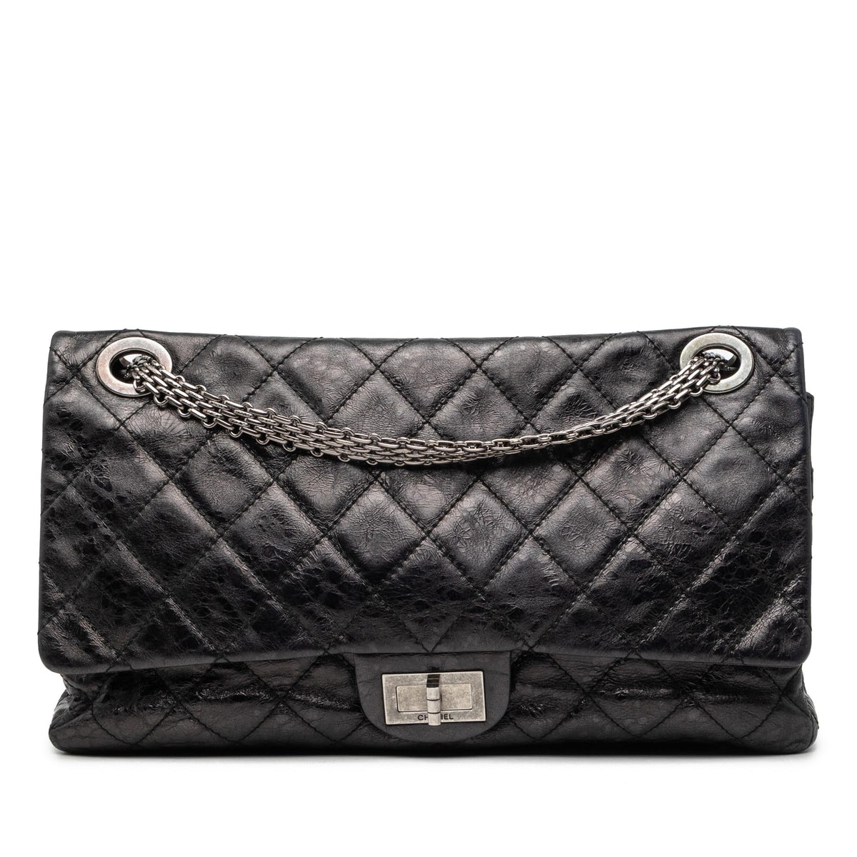 Chanel Quilted Aged Calfskin Reissue 2.55 Double Flap 228