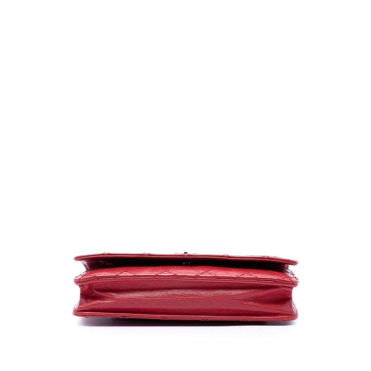 Chanel Quilted Aged Calfskin Reissue 2.55 Wallet on Chain