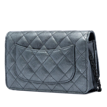Chanel Quilted Aged Calfskin Reissue 2.55 Wallet on Chain