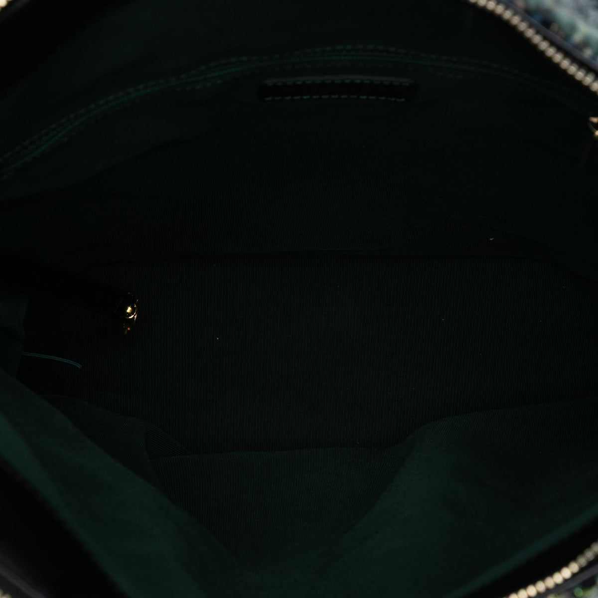 Chanel Quilted Aged Calfskin and Tweed Casual Style Hobo