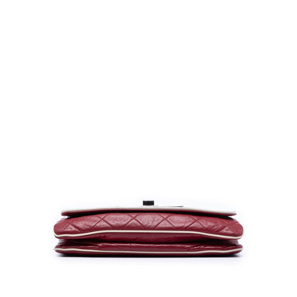 Chanel Quilted Aged Lambskin Reissue 2.55 East West Flap