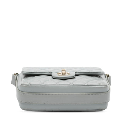 Chanel Quilted Calfskin Bolero de Chanel Flap