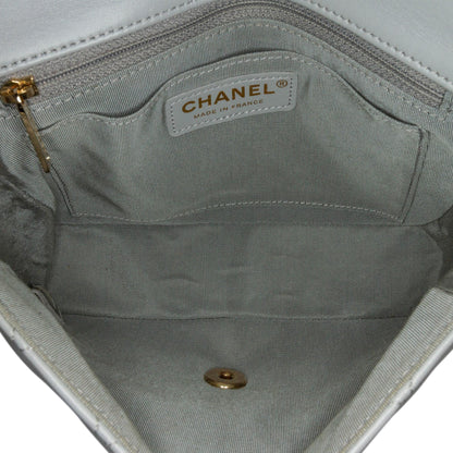 Chanel Quilted Calfskin Bolero de Chanel Flap
