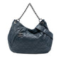 Chanel Quilted Calfskin Coco Pleats Hobo