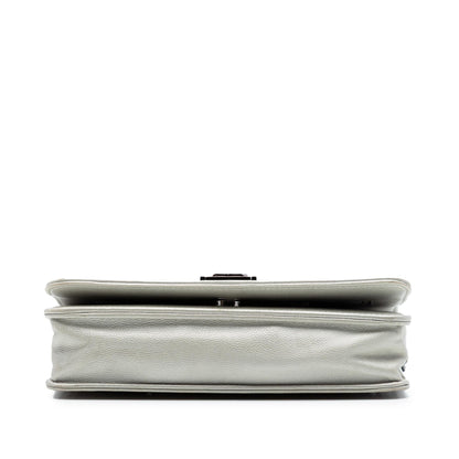 Chanel Quilted Caviar Boy Wallet on Chain