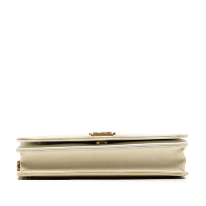 Chanel Quilted Caviar Boy Wallet on Chain