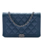 Chanel Quilted Caviar Boy Wallet on Chain