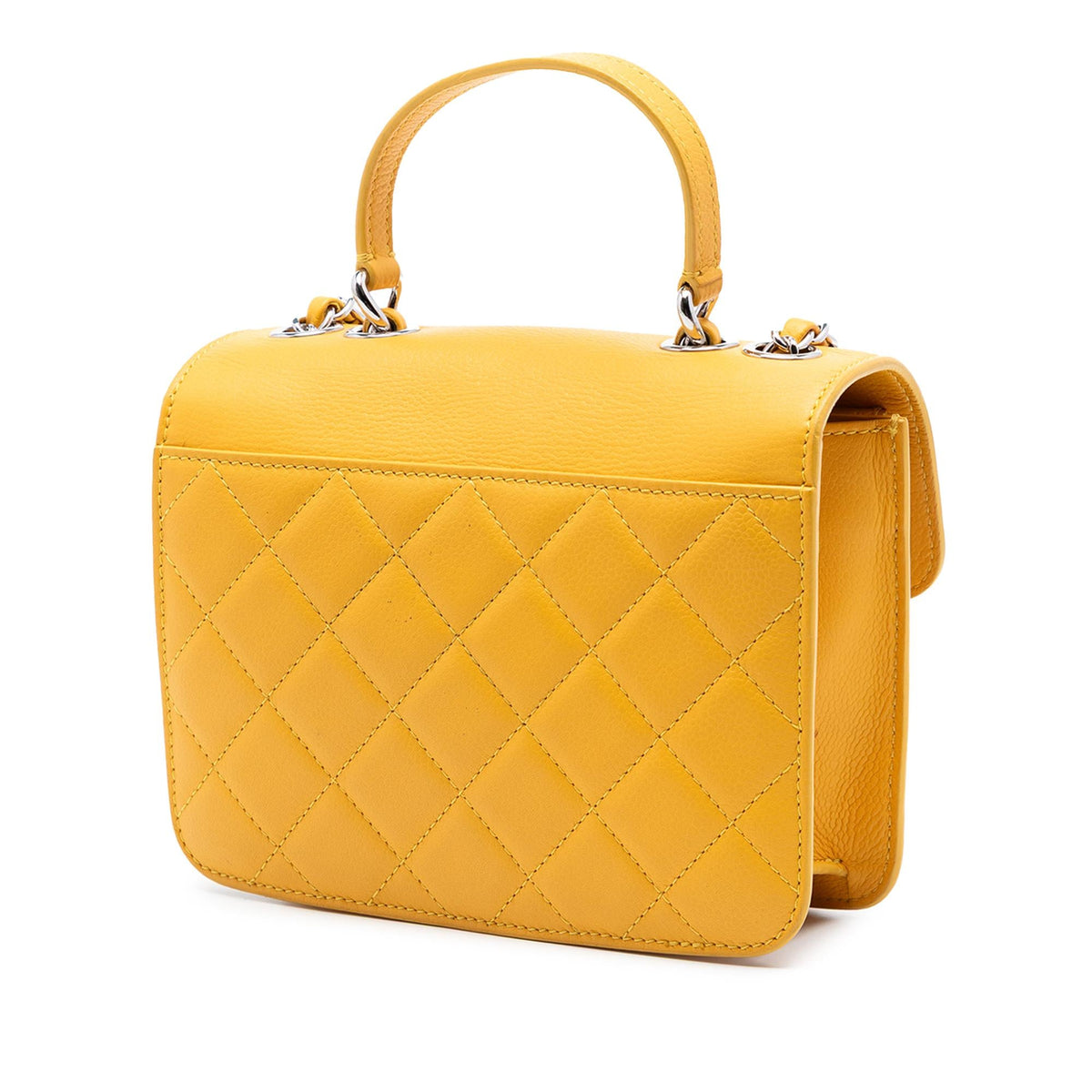 Chanel Quilted Caviar CC Box Flap
