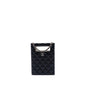 Chanel Quilted Caviar Chain Around Cut Out Evening Box Bag