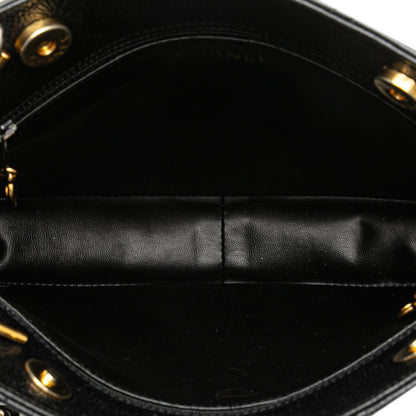 Chanel Quilted Caviar Chain Tote