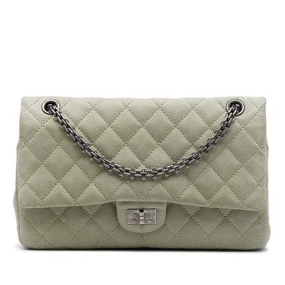 Chanel Quilted Caviar Reissue 2.55 Double Flap 226