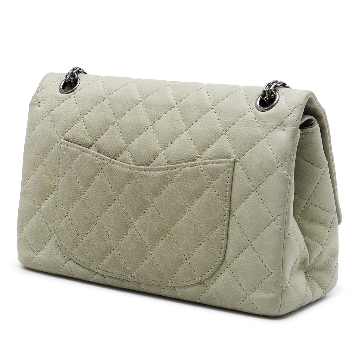 Chanel Quilted Caviar Reissue 2.55 Double Flap 226