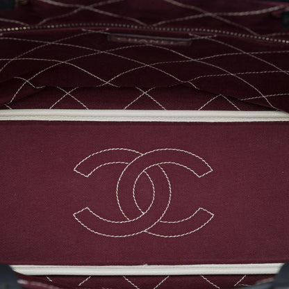 Chanel Quilted Caviar Shopping Fever Tote