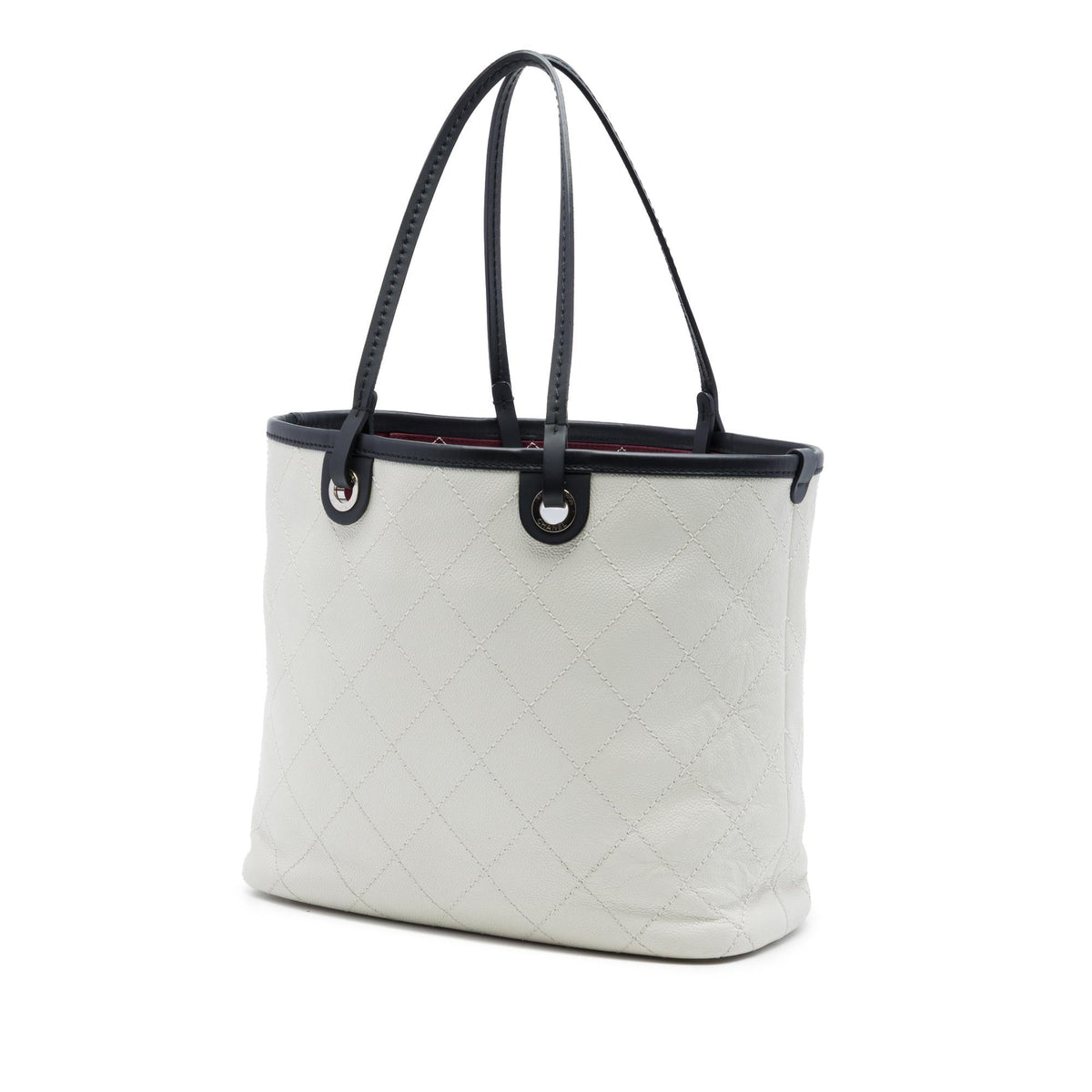 Chanel Quilted Caviar Shopping Fever Tote