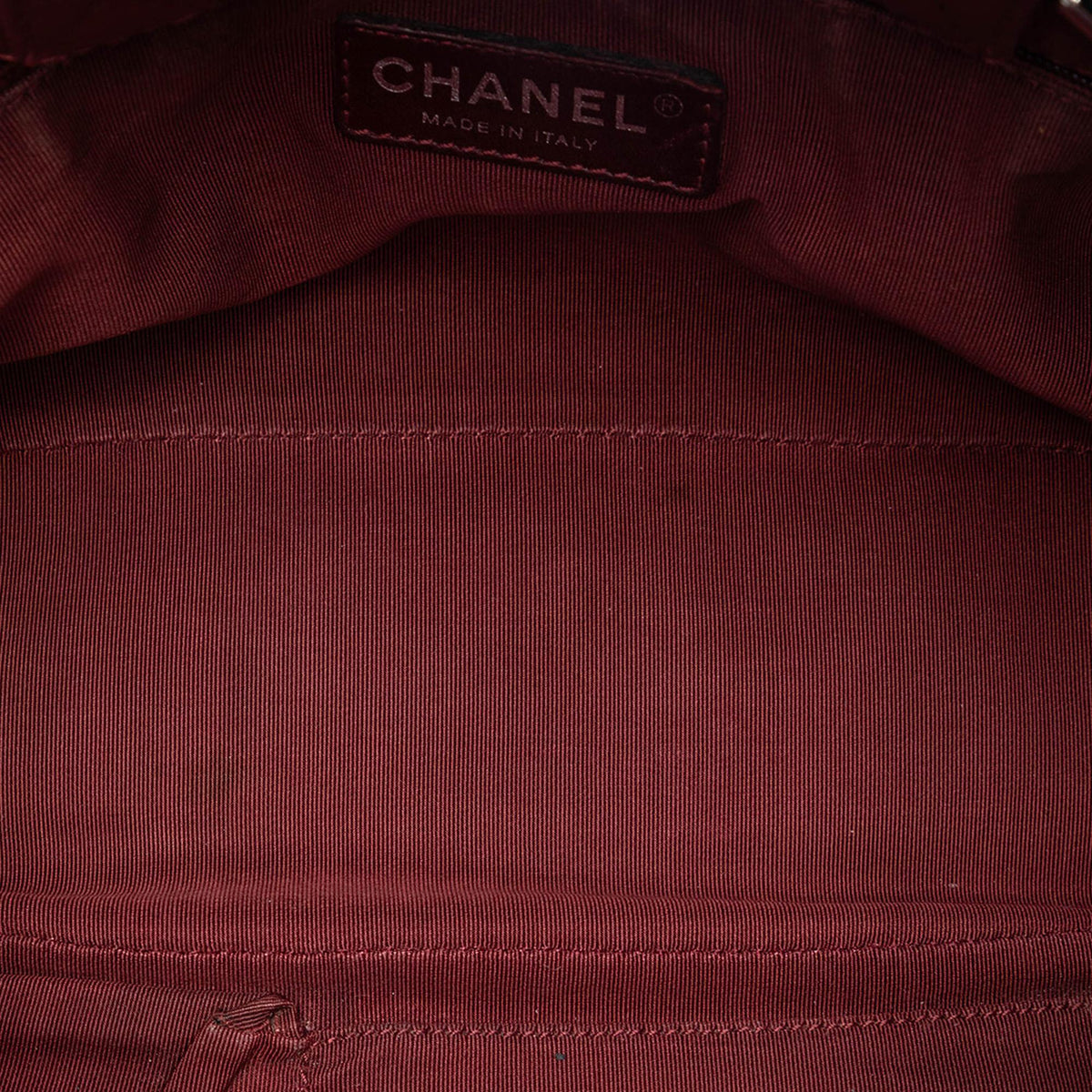 Chanel Quilted Caviar Shopping Tote