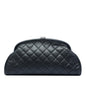Chanel Quilted Caviar Timeless Kisslock Clutch