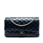 Chanel Quilted Crinkled Patent Reissue 2.55 Double Flap 226